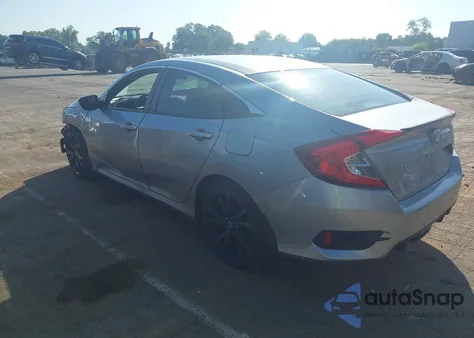 2020 Honda Civic Sport из США, поврежденный, VIN 19XFC2F80LE024787